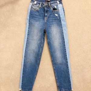 Two toned jeans, Fashion Nova